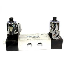 Solenoid Valve Pneumatic Double Round Coil Heavy Duty